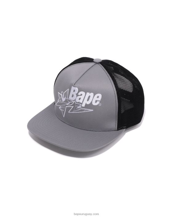 tapa de malla x ldg hombres gris 26D80527 A Bathing Ape