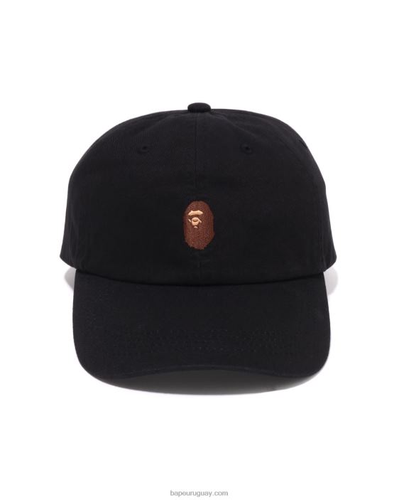 tapa de panel de un punto hombres negro 26D80443 A Bathing Ape