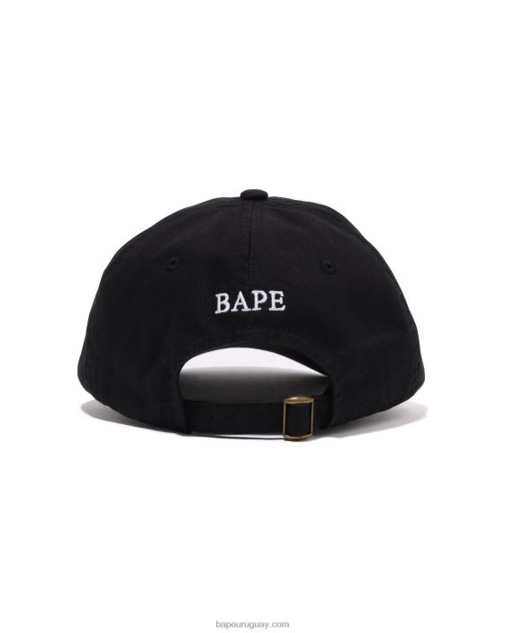 tapa de panel de un punto hombres negro 26D80443 A Bathing Ape