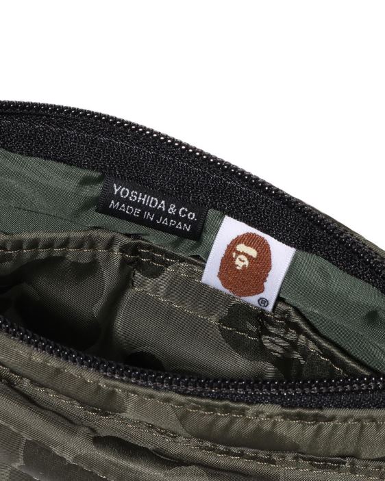 bolsa de hombro de camuflaje sólido x porter hombres ejercito verde 26D80548 A Bathing Ape