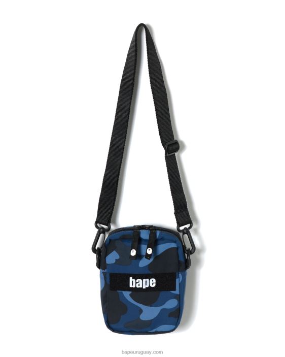bolsa de hombro militar de camuflaje de color hombres Azul marino 26D80771 A Bathing Ape