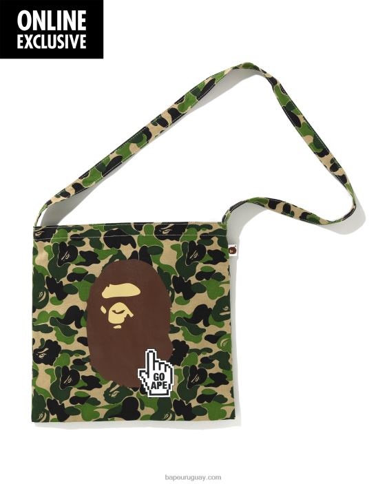 bolsa de saco hombres ejercito verde 26D80773 A Bathing Ape