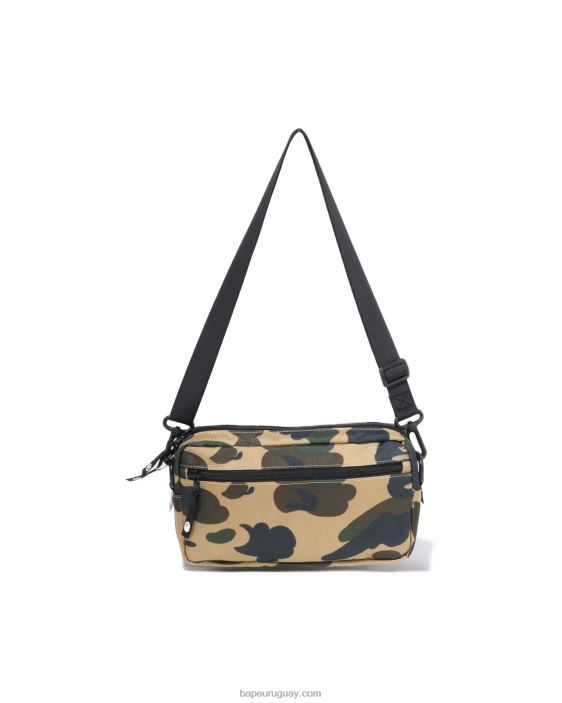 bolso de hombro 1st camo mini hombres amarillo 26D80469 A Bathing Ape