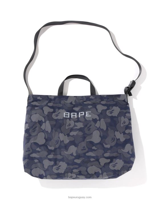 bolso de hombro reflectante abc dot hombres Azul marino 26D80760 A Bathing Ape
