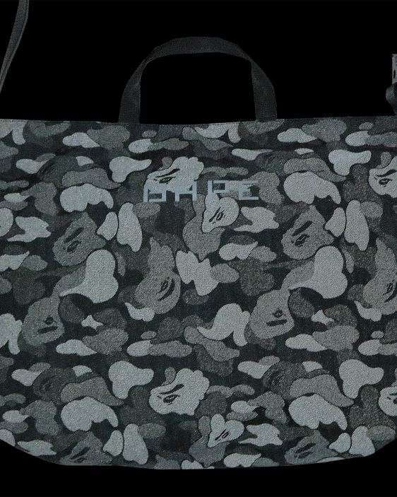 bolso de hombro reflectante abc dot hombres negro 26D80761 A Bathing Ape