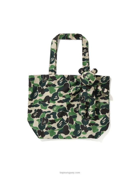 bolsa(s) ecológica(s) abc camo bear hombres ejercito verde 26D80474 A Bathing Ape