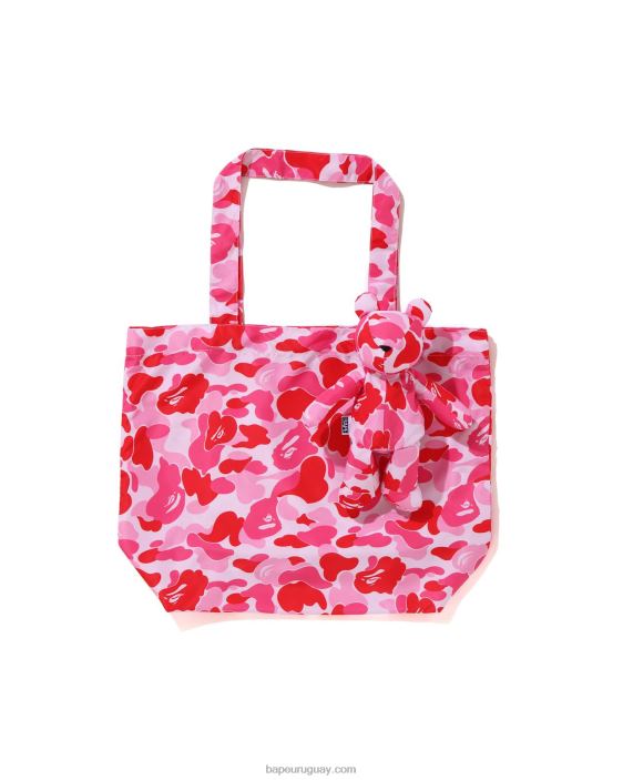 bolsa(s) ecológica(s) abc camo bear hombres rosa 26D80475 A Bathing Ape