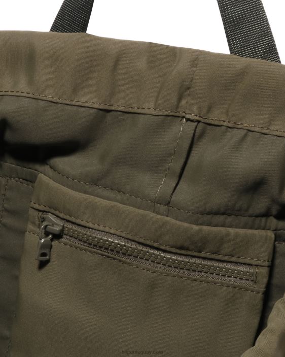 tote abc de malla de camuflaje hombres ejercito verde 26D80396 A Bathing Ape