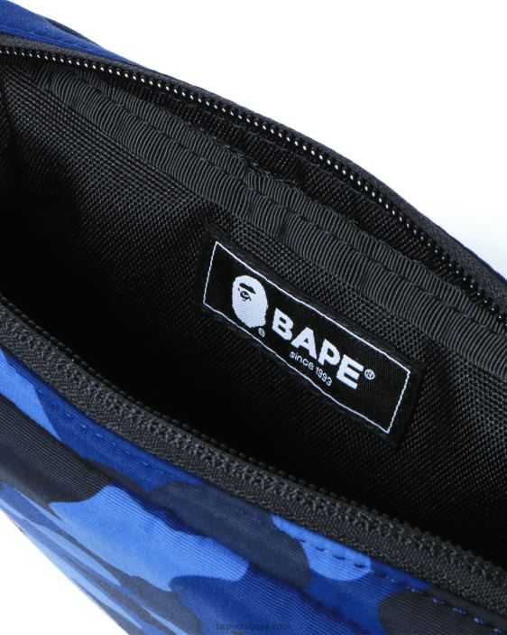 riñonera color camo hombres Azul marino 26D80763 A Bathing Ape