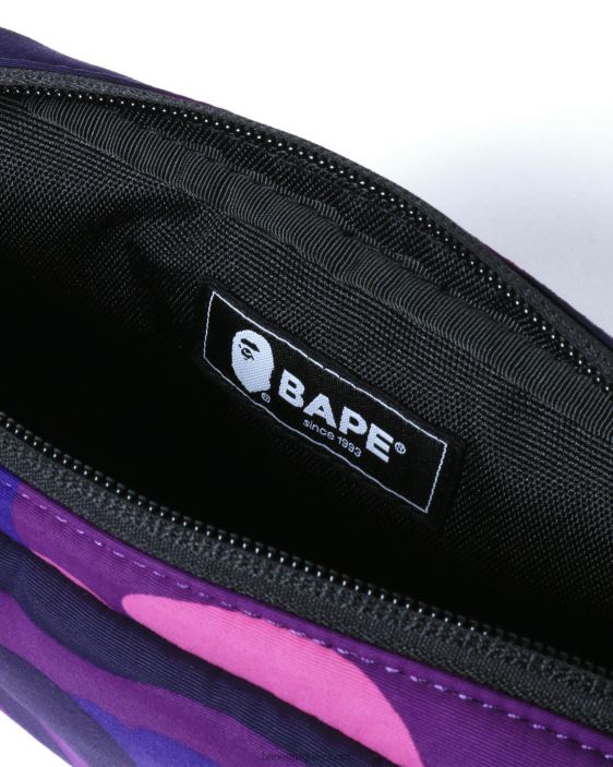 riñonera color camo hombres púrpura 26D80764 A Bathing Ape