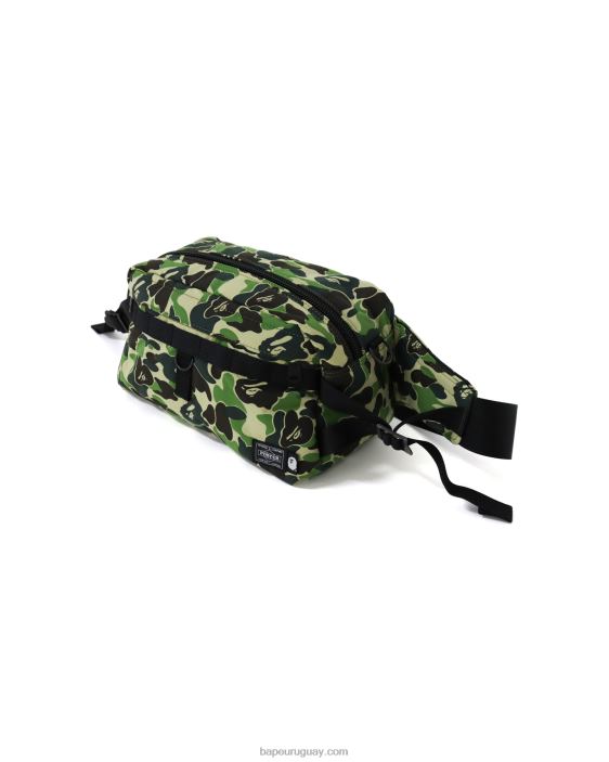 riñonera porter abc camuflaje hombres ejercito verde 26D80755 A Bathing Ape