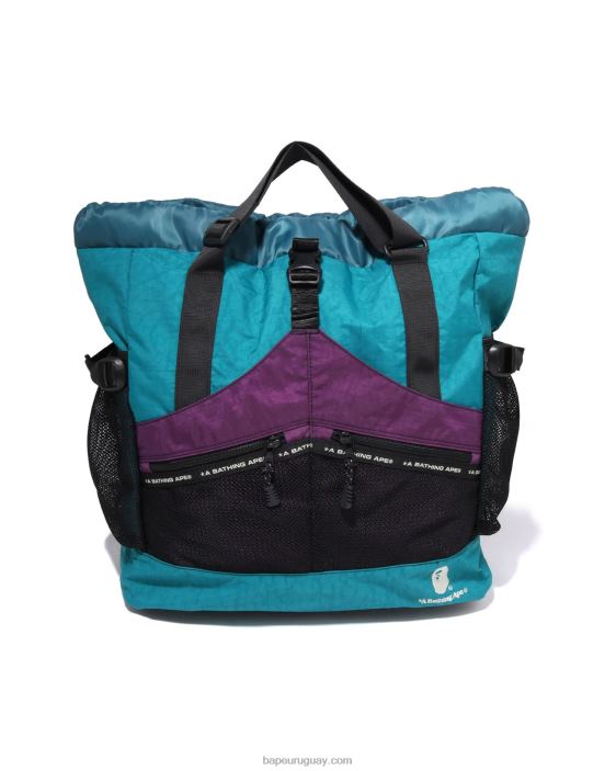 multibolso con diseño colour block hombres menta 26D80459 A Bathing Ape