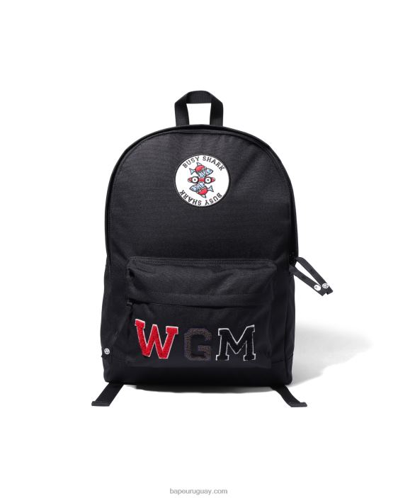 paquete de día de tiburón ocupado hombres negro 26D80747 A Bathing Ape