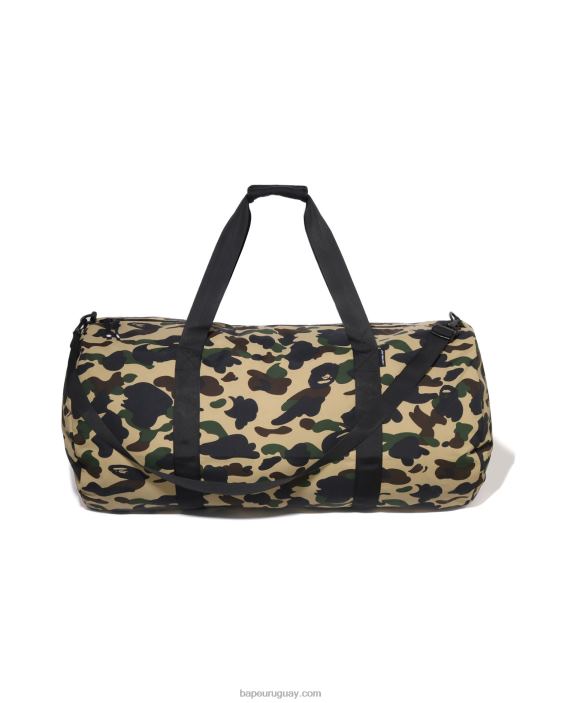 1er bolso de lona de camuflaje hombres amarillo 26D80465 A Bathing Ape