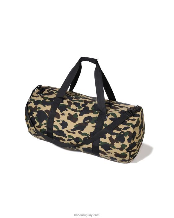 1er bolso de lona de camuflaje hombres amarillo 26D80465 A Bathing Ape