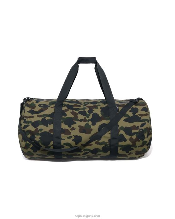 1er bolso de lona de camuflaje hombres ejercito verde 26D80464 A Bathing Ape