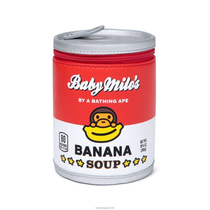 puede bolsa hombres rojo brillante 26D80759 A Bathing Ape