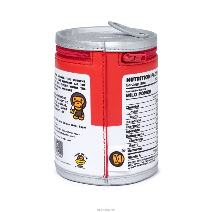 puede bolsa hombres rojo brillante 26D80759 A Bathing Ape