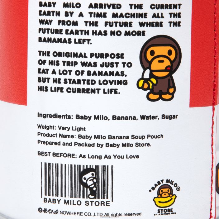 puede bolsa hombres rojo brillante 26D80759 A Bathing Ape