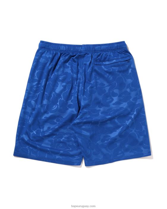 pantalones cortos de fútbol hombres azul 26D80356 A Bathing Ape