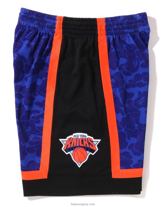 pantalones cortos de jersey x m&n new york knicks hombres azul 26D80376 A Bathing Ape