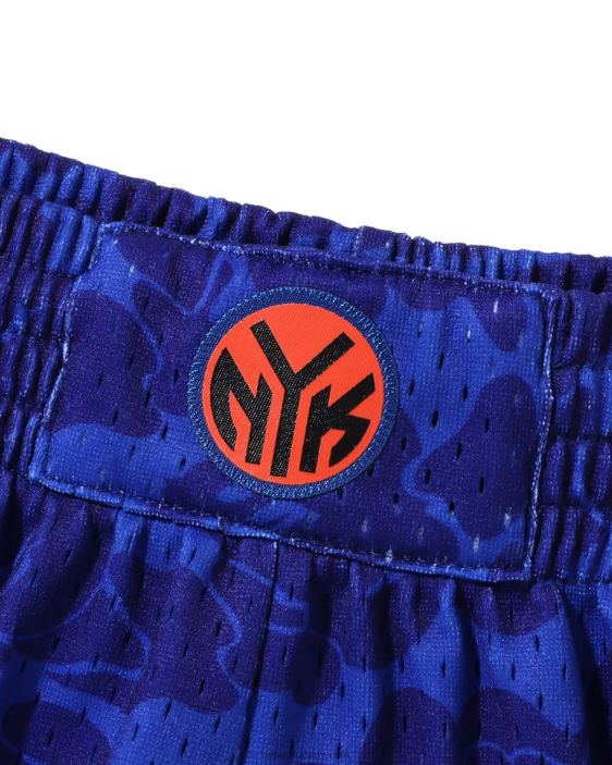 pantalones cortos de jersey x m&n new york knicks hombres azul 26D80376 A Bathing Ape