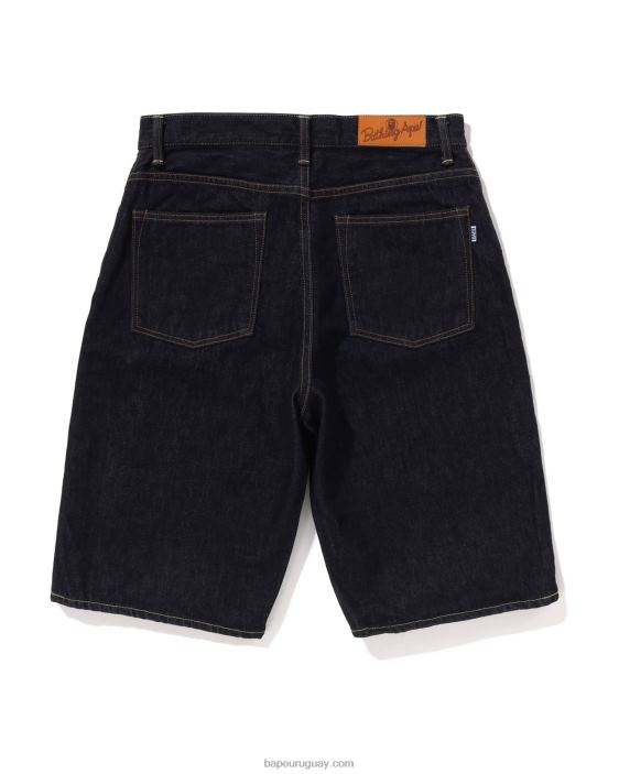 pantalones cortos de mezclilla de tiburón hombres mezclilla 26D80220 A Bathing Ape