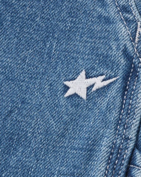 pantalones cortos de pintor de mezclilla hombres mezclilla 26D80100 A Bathing Ape