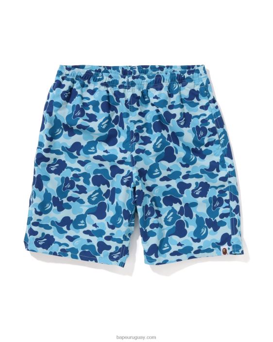 shorts de playa camuflados abc hombres azul 26D8044 A Bathing Ape