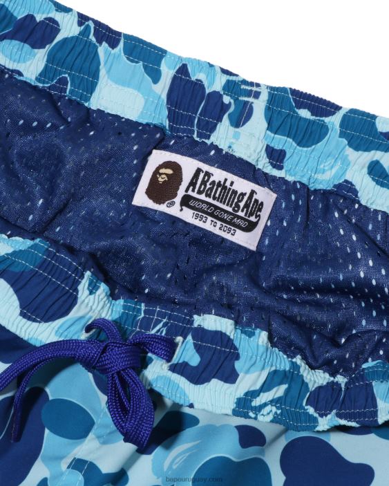 shorts de playa camuflados abc hombres azul 26D8044 A Bathing Ape