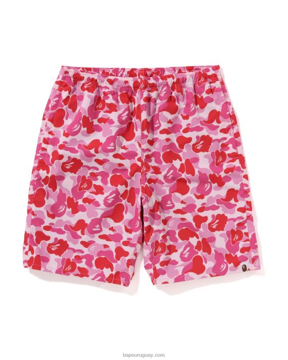 shorts de playa camuflados abc hombres rosa 26D8046 A Bathing Ape