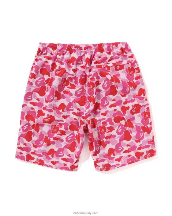 shorts de playa camuflados abc hombres rosa 26D8046 A Bathing Ape
