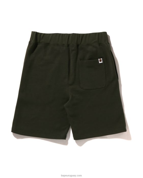 shorts deportivos de un punto con cabeza hombres selva profunda 26D80104 A Bathing Ape