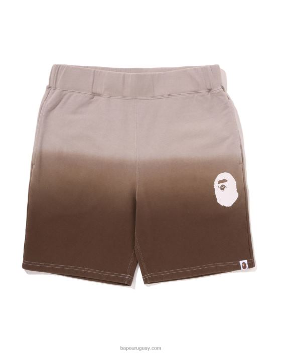 shorts deportivos degradados hombres café 26D80177 A Bathing Ape