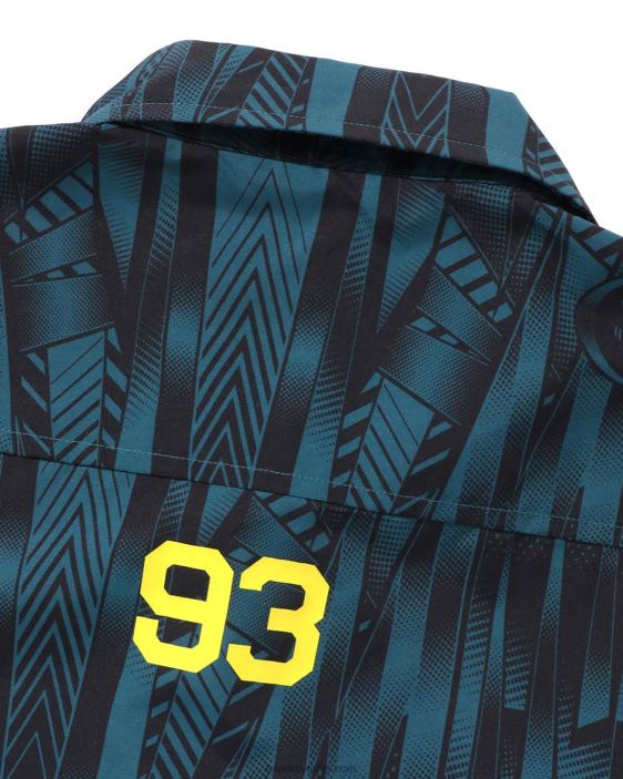 camisa holgada Speed ​​Racer hombres azul 26D80314 A Bathing Ape