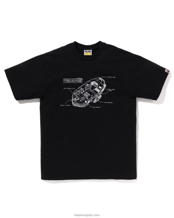 caja de paquete en T #2 m hombres caso 26D80319 A Bathing Ape