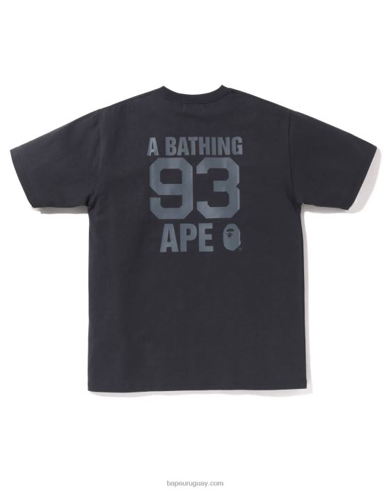 camiseta con logo hombres gris oscuro 26D807 A Bathing Ape