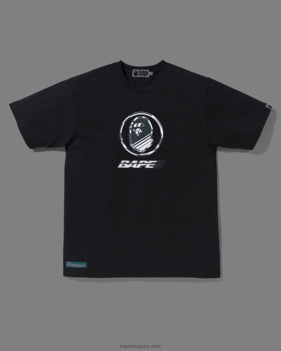 camiseta con logo hombres gris oscuro 26D807 A Bathing Ape