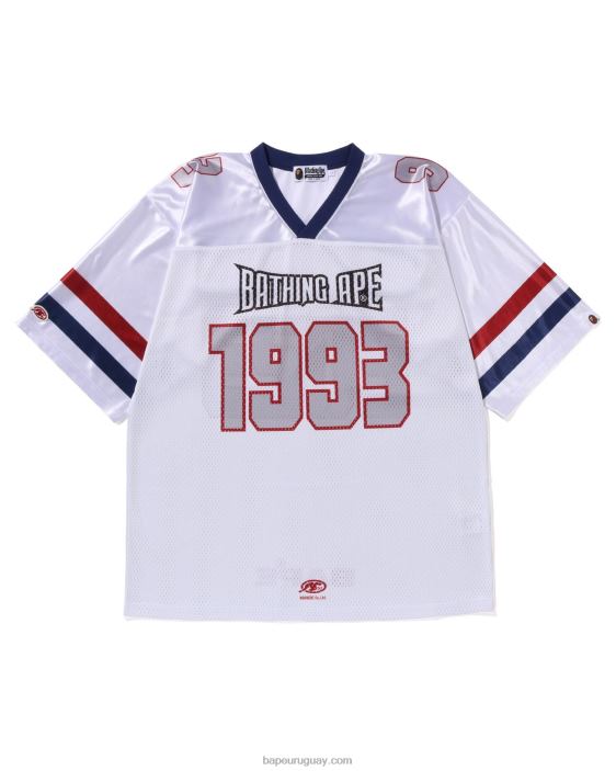 camiseta de fútbol hombres blanco 26D80170 A Bathing Ape