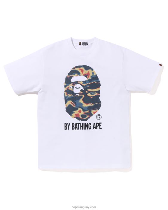 camiseta de termografía hombres blanco 26D8014 A Bathing Ape