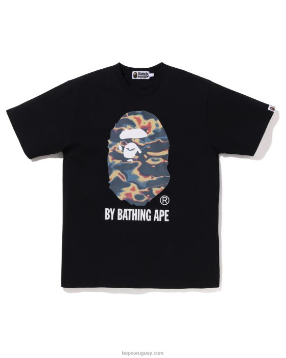 camiseta de termografía hombres negro 26D8013 A Bathing Ape