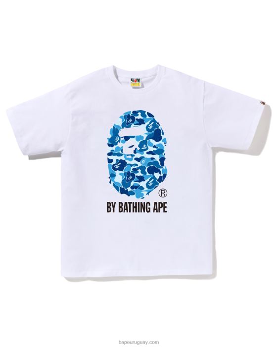 camuflaje abc por camiseta de baño hombres blanco 26D8062 A Bathing Ape