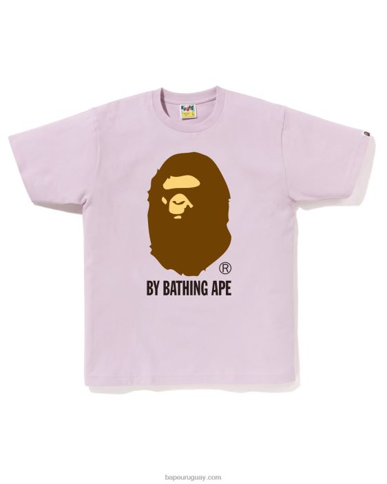 por camiseta de baño hombres lila pastel 26D8023 A Bathing Ape