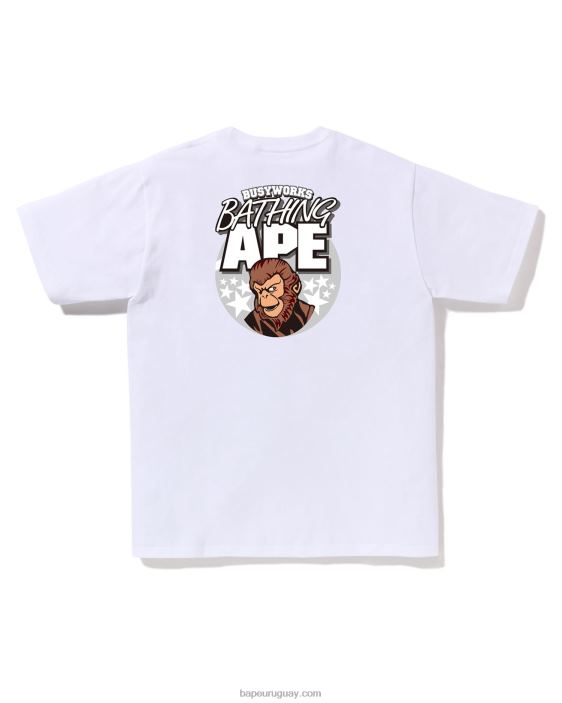 tee hombres blanco 26D80164 A Bathing Ape