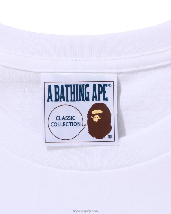 tee hombres blanco 26D80168 A Bathing Ape