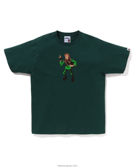 tee hombres ejercito verde 26D80162 A Bathing Ape