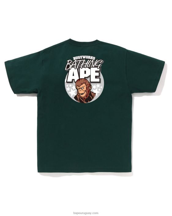 tee hombres ejercito verde 26D80162 A Bathing Ape