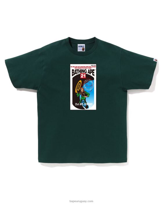 tee hombres ejercito verde 26D80166 A Bathing Ape