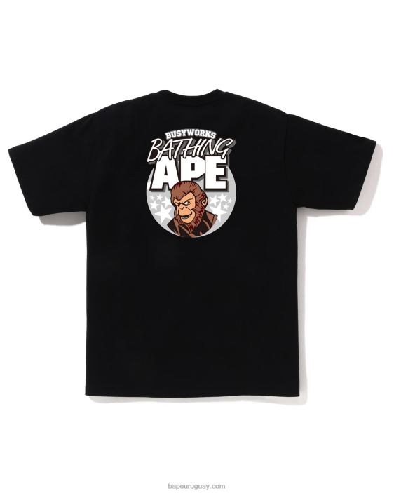 tee hombres negro 26D80161 A Bathing Ape