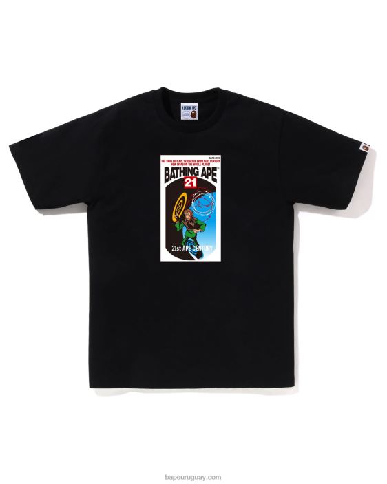 tee hombres negro 26D80165 A Bathing Ape